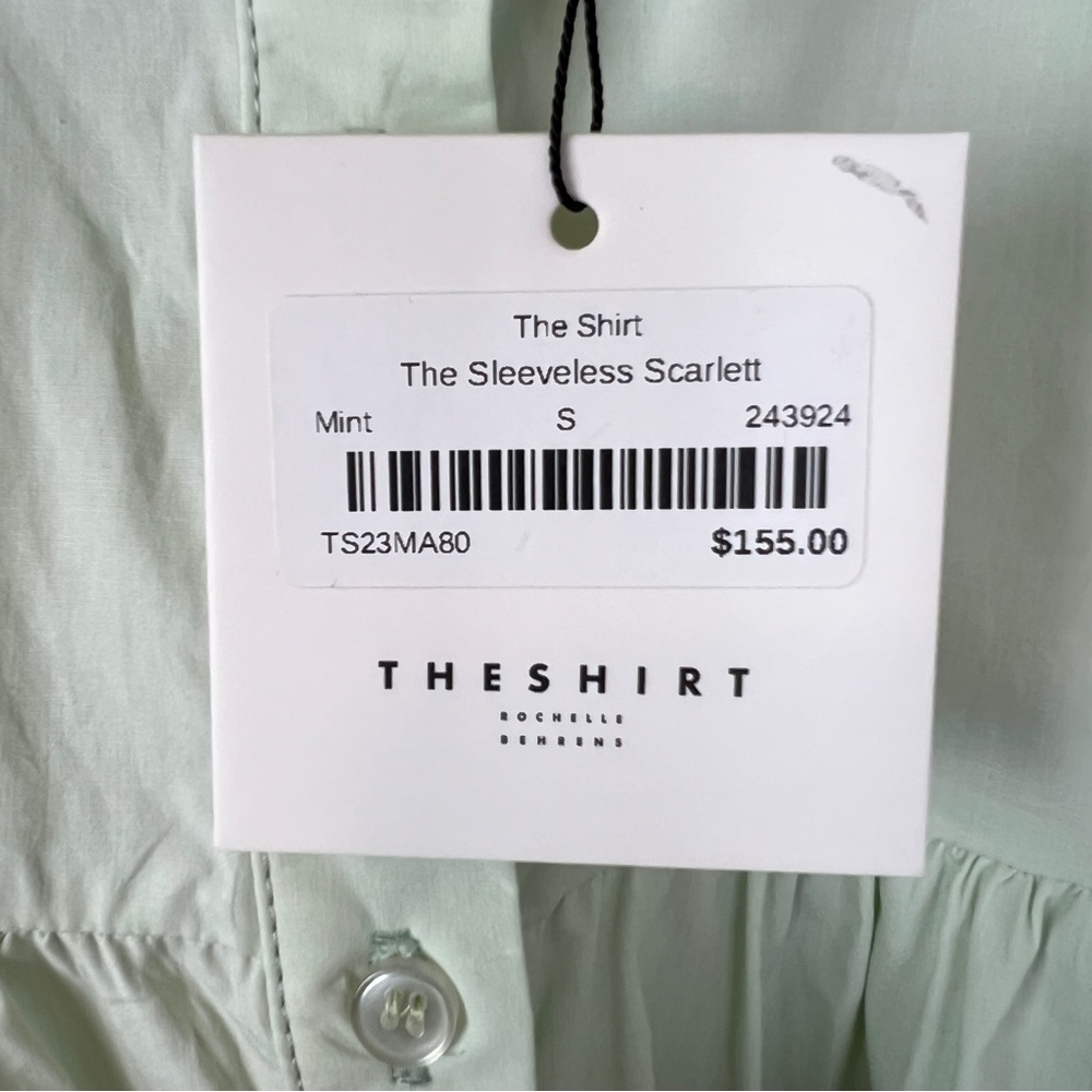 The Shirt By Rochelle Behrens The Sleeveless Scarlett Top - Picture 7 of 7